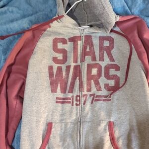 Star Wars Black and Gray Clothing Label